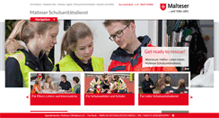 Desktop Screenshot of malteser-ssd.de